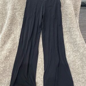 Offline by aerie Black Wide Leg Pants with pockets